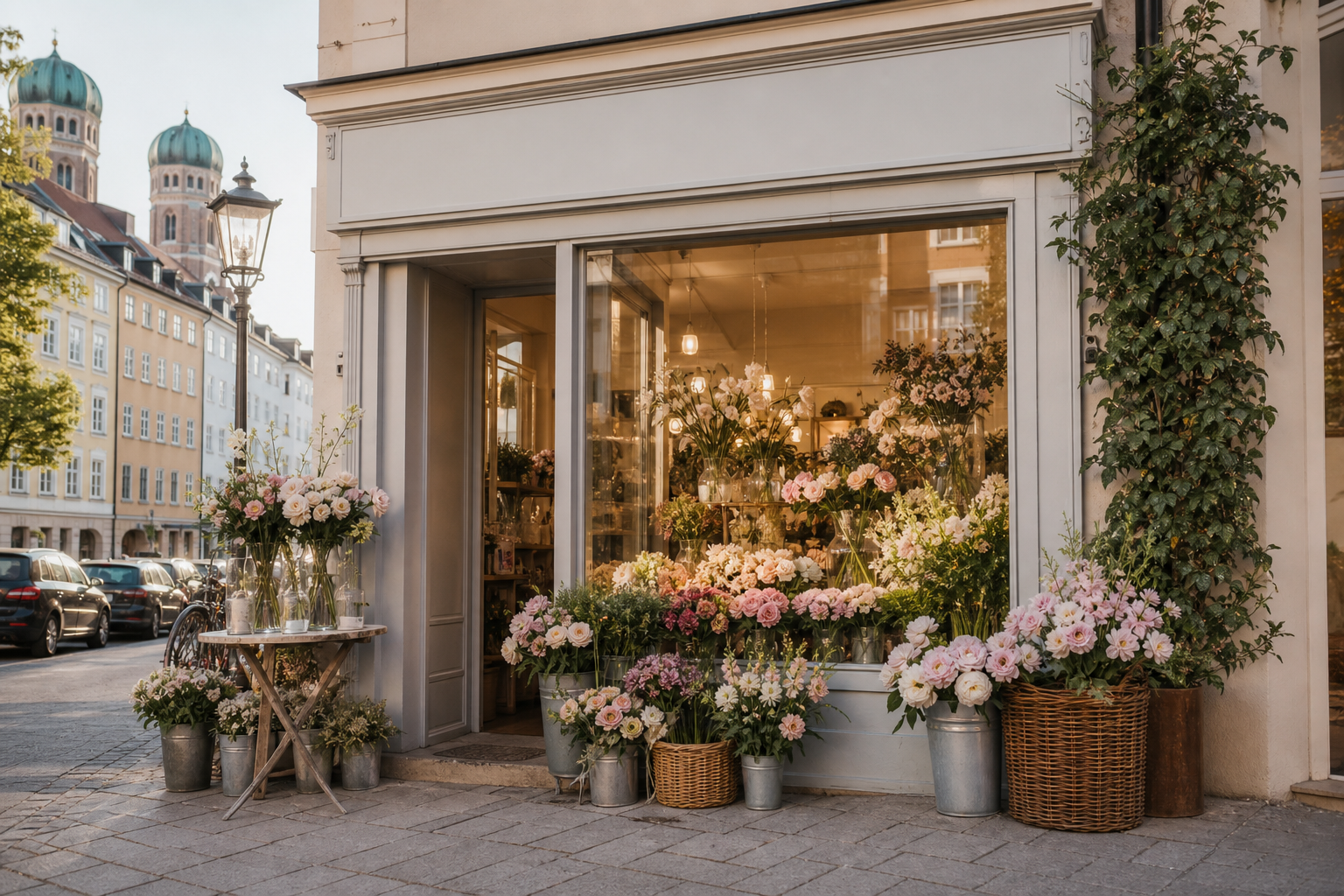 BlumenStil Geschäft an der Leopoldstraße